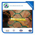 1X1X1m 2.7mm verzinkt dann PVC beschichtet Gabion Mesh